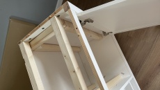 Komoda IKEA jako szafka pod akwarium