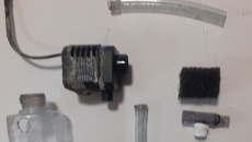 Reaktor co2 z filterka wew. na wzor korpusu narurowego