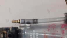 Reaktor co2 z filterka wew. na wzor korpusu narurowego