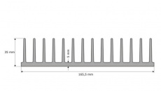 Belka oświetleniowa LED 26x3W - 120 x 16,5 cm do 300L