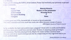 Konkurs EAPLC 2016