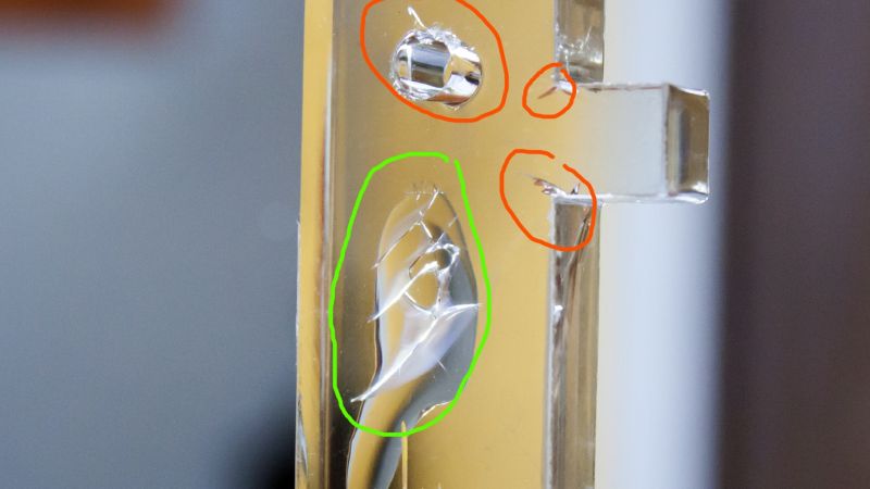 Akrylowe nóżki do lampy (DIY)