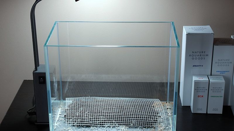 Pokaz zakładania NANO akwarium