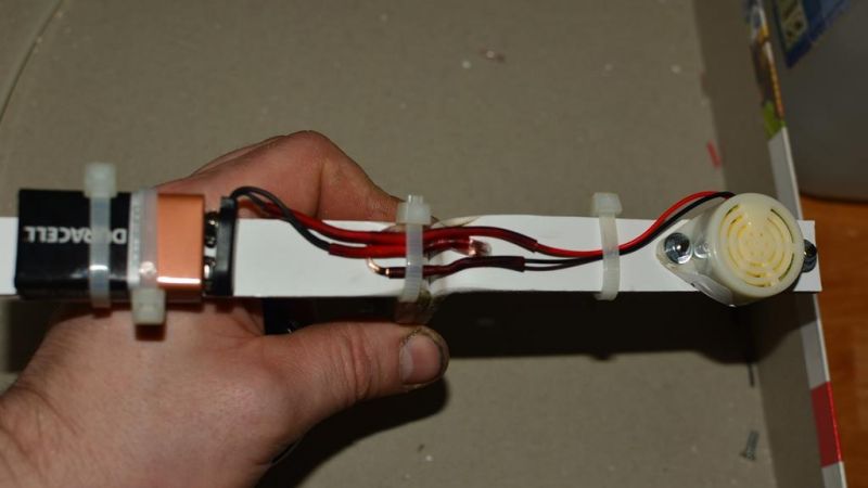 Czujnik przelania wody osmotycznej (DIY)