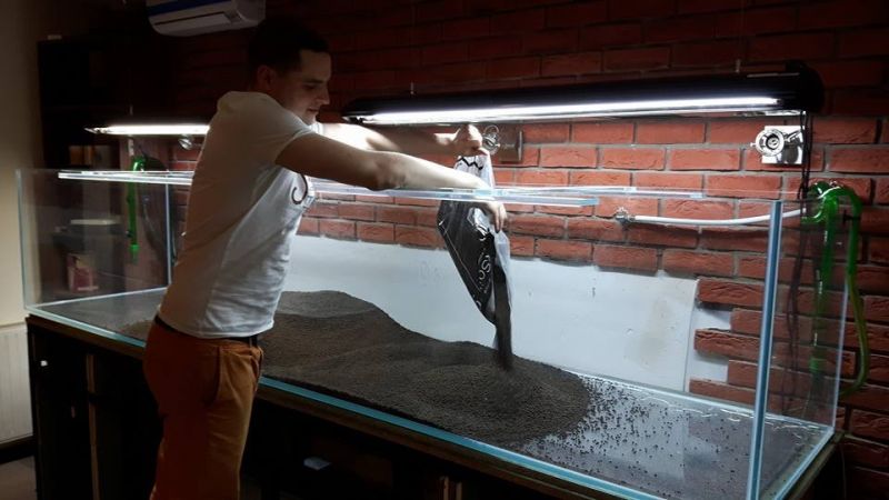 Akwarium 1260 litrów na podłożu DarkSoil - aktualizacja