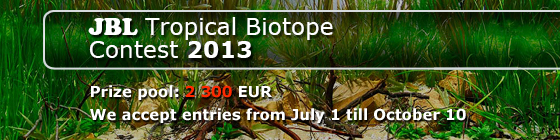 JBL Tropical Biotope Contest 2013
