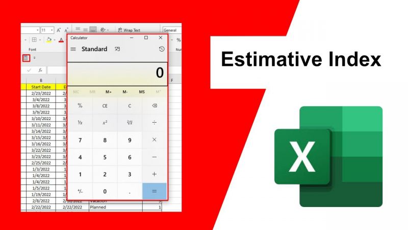 Kalkulator Estimate Index