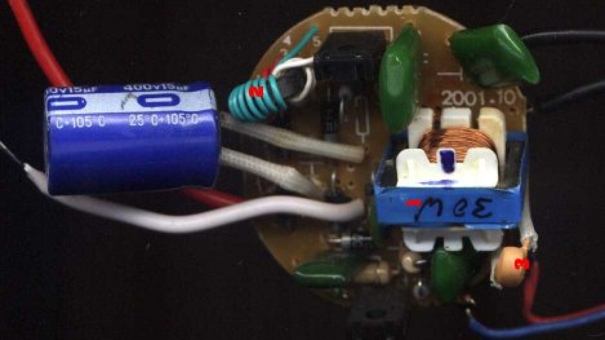 Zrób to sam: Elektroniczny dławik - świetlówki 30 i 36W
